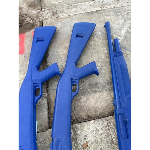 3966 - THREE HECKLER AND KOCH INC. STERLING VA DUMMY RIFLES