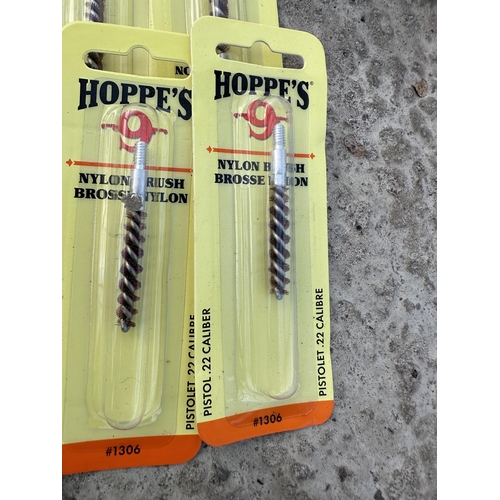 3982 - THIRTY HOPPES RIFLE CLEANING BRUSHES