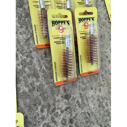 3982 - THIRTY HOPPES RIFLE CLEANING BRUSHES