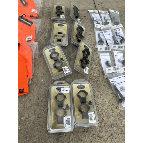 4010 - EIGHT TALLY SCOPE RING PACKS