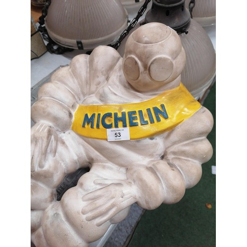 53 - A LARGE VINTAGE MICHELIN MAN ADVERTISING FIGURE