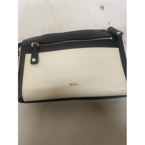 140 - AN AS NEW GENUINE RALPH LAUREN SHOULDER BAG