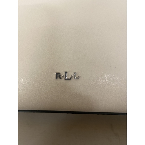 140 - AN AS NEW GENUINE RALPH LAUREN SHOULDER BAG