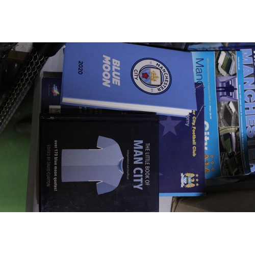A QUANTITY OF MANCHESTER CITY ANNUALS, ETC