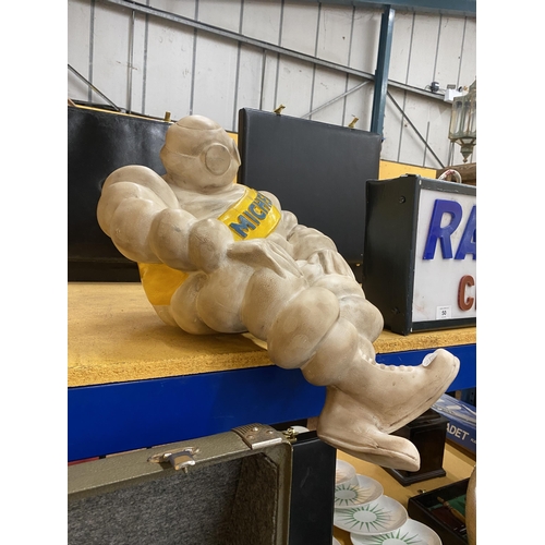 49 - A LARGE VINTAGE MICHELIN MAN ADVERTISING FIGURE