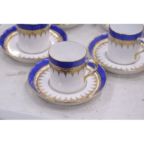 178 - A QUANTITY OF DRINKING GLASSES TOGETHER WITH A TUSCAN PLANT COFFEE SET