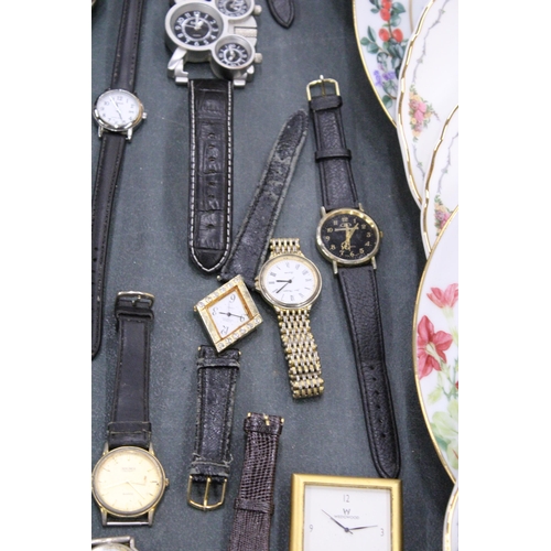 222 - APPROX 28 VINTAGE AND MODERN WRISTWATCHES TO INCLUDE SEKONDA, AVIA, TIMEX, ETC