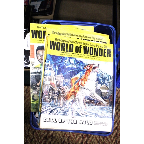 272 - A LARGE QUANTITY OF WORLD OF WONDER MAGAZINES