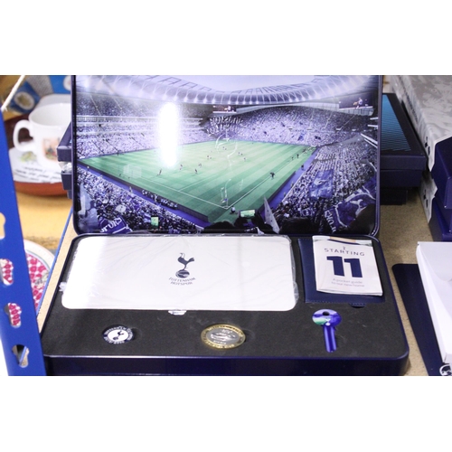 278 - A COLLECTION OF TOTTENHAM HOTSPUR OFFICIAL MEMBERSHIP PACKS, SEASONS 2010/11, 2011/12, 2012/13, 2018... 