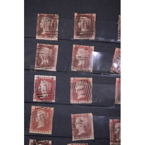 285 - A COLLECTION OF PENNY RED STAMPS