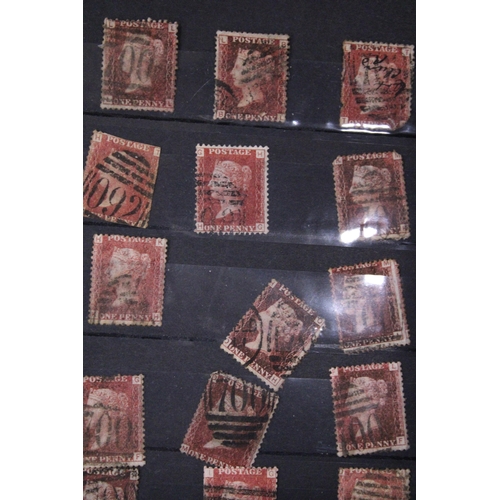 285 - A COLLECTION OF PENNY RED STAMPS