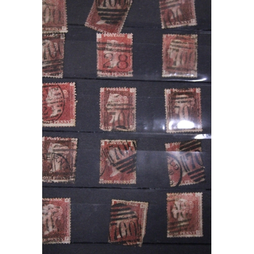 285 - A COLLECTION OF PENNY RED STAMPS