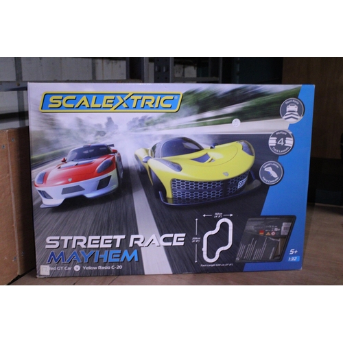 303 - A SCALEXTRIC 'STREET RACE MAYHEM' - NO CARS