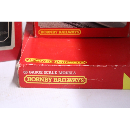 307 - A HORNBY RAILWAYS R902 CIRCUIT CONTROL - BOXED PLUS THREE OO GAUGE MODELS TO INCLUDE, R591 BRANCH LI... 