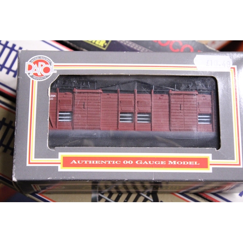 311 - THREE BOXES OF OO GAUGE RAILWAY TRACK TO INCLUDE LIMA AND HM LOCO TESTER, TEST TRACK AND RUNNING-IN ... 