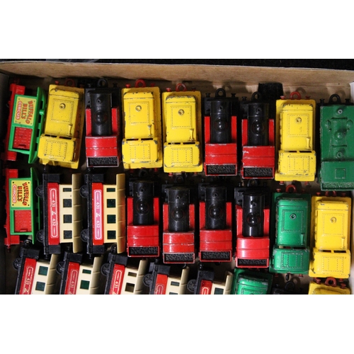 358 - A LARGE COLLECTION OF MATCHBOX DIE-CAST TOY TRAINS