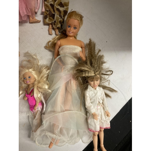 403 - THIRTEEN DRESSED BARBIE DOLLS