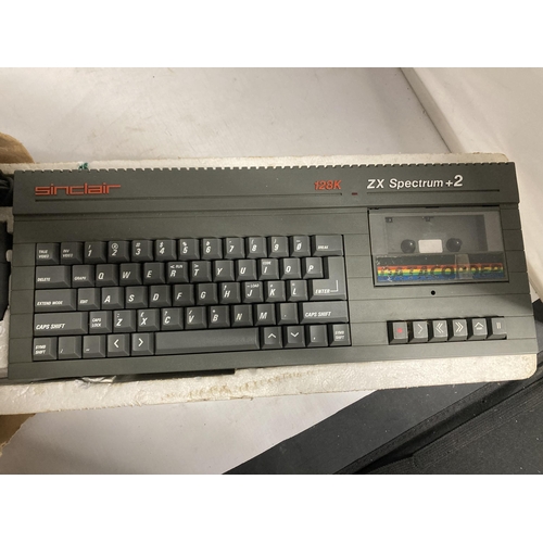 435 - A VINTAGE SINCLAIR ZX SPECTRUM DATACORDER, WITH SIXTEEN GAMES