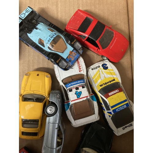 459 - A QUANTITY OF DIECAST SPORTS CARS