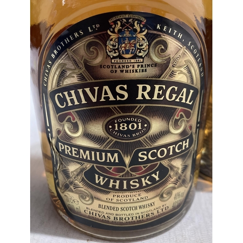 301 - A 70 CL BOTTLE OF CHIVAS REGAL 12 YEAR OLD WHISKY 2000 LIMITED EDITION