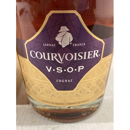 310 - A BOXED BOTTLE OF COURVOISIER V.S.O.P FRENCH COGNAC - 70 CL