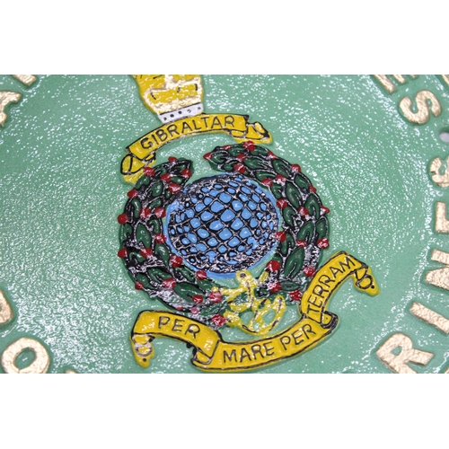 96 - A CAST ARMED FORCES SIGN ROYAL MARINES