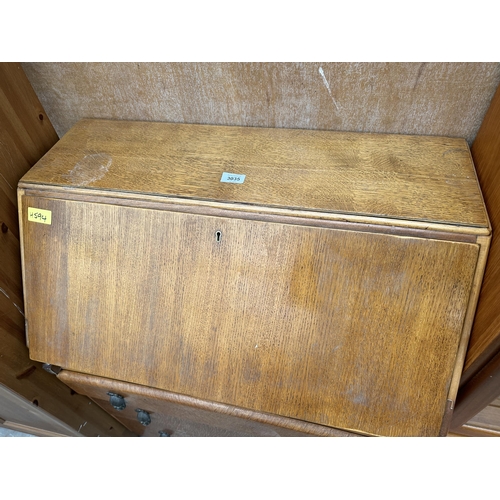 3035 - A LIGHT OAK BUREAU