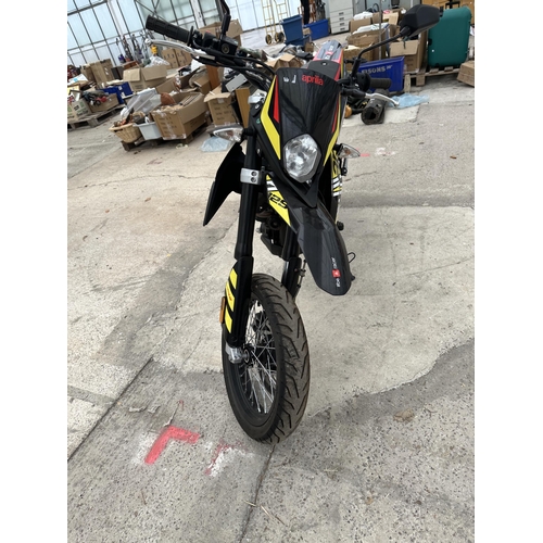 169 - A 2023 APRILIA 125 MOTORCYCLE, REGISTRATION YO23 DKN, WITH V5C AND TWO KEYS - BELIEVED IN WORKING OR... 