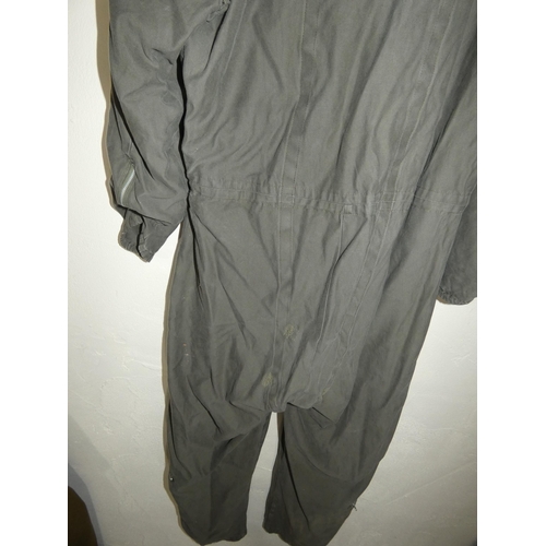 308 - A VINTAGE GERMAN FLYING SUIT BY KOHLER AND TWO SHIRTS