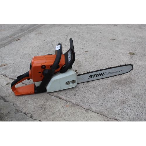 10 - STIHL MS 210 C CHAINSAW IN WORKING ORDER  NO VAT