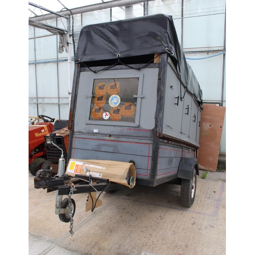 120 - TRAILER AND 2 TRAILER STABILISER  NO VAT