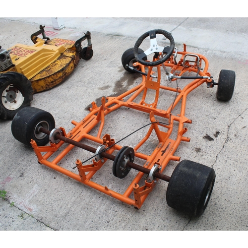 124 - GO CART FRAME  PLUS VAT