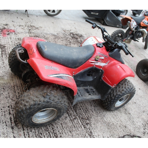 138 - SUZUKI TL 50  CHILDS QUAD BIKE KEY IN OFFICE   NO VAT