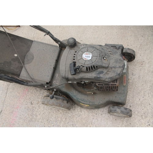 1406 - WEBB LAWN MOWER + VAT