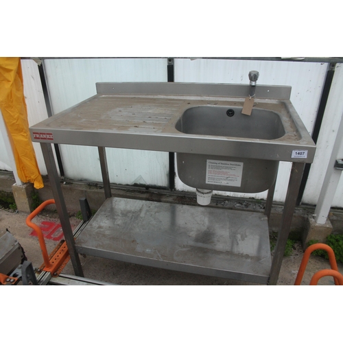 1407 - SINK UNIT + VAT