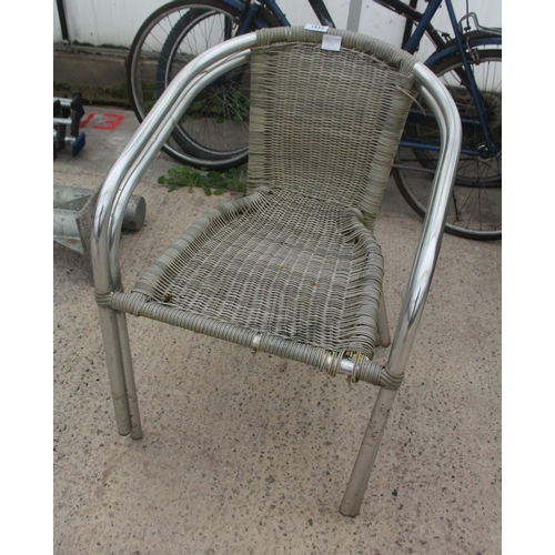 1433 - 2 CHAIRS NO VAT