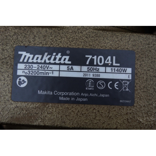 16 - MAKITA 7104L CHAIN MORTICER  NO VAT