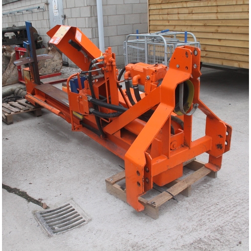 210 - 2009 BALLARIO & FORESTELLO HORIZONTAL LOG SPLITTER PTO  MANUAL  IN OFFICE + VAT