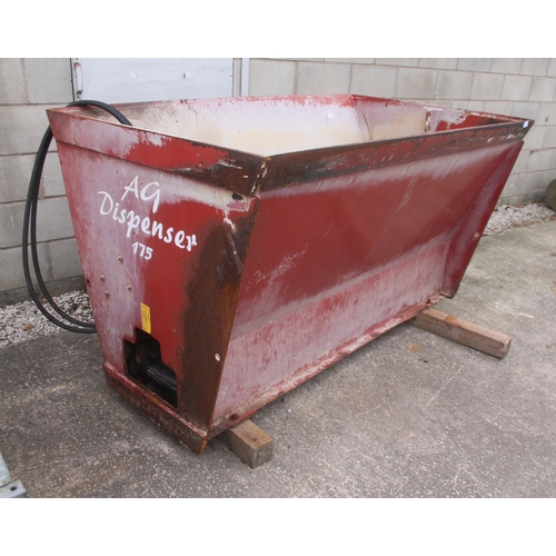 257 - A G 175 DISPENSER  WITH MANITOU FITTINGS ALSO WITH ARMS FOR 3PL +  VAT