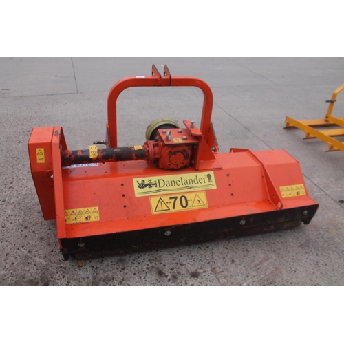 269 - A FIVE FOOT FURIA FLAIL MOWER, FULL WORKING ORDER, DONE APPROX 50 HOURS USAGE, FLAILS IN REASONABLE ... 