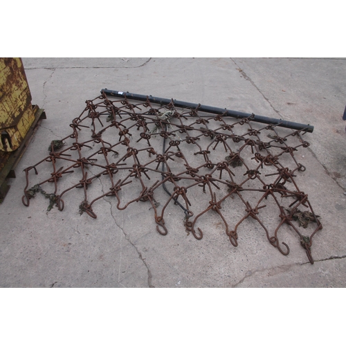 273 - A SET OF DRAG CHAIN HARROWS NO VAT