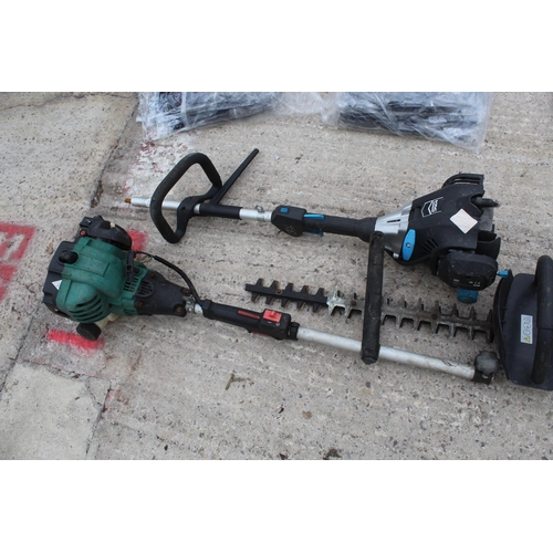 328 - 1 HEDGECUTTER AND 2 STRIMMER ENGINES  NO  VAT