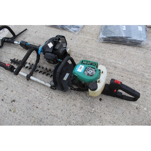 328 - 1 HEDGECUTTER AND 2 STRIMMER ENGINES  NO  VAT