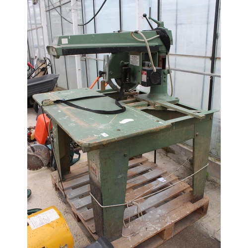 35 - WADKIN BRA 350 CROSS CUT SAW IN WORKING ORDER  NO VAT