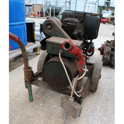 350 - DIESEL GENERATOR  NO  VAT