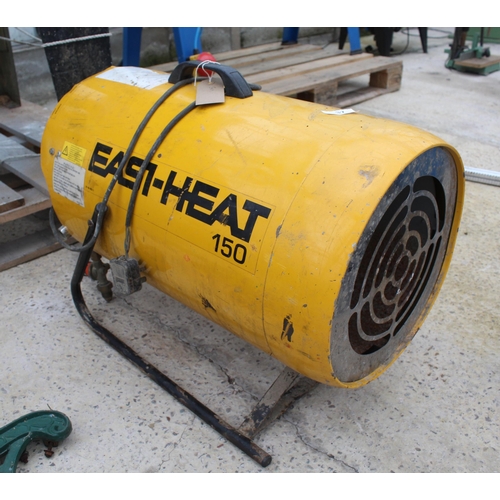 37 - EASI HEAT 150 PROPANE HEATER  IN WORKING ORDER  NO VAT