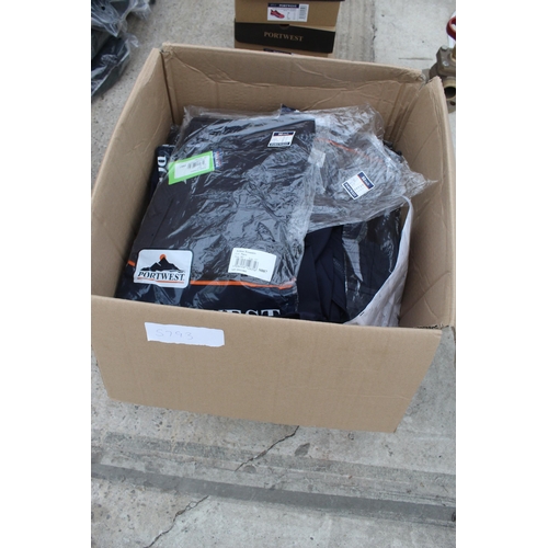 373 - 19 PAIRS OF PORTWELL WORK TROUSERS VARIOUS SIZES  NO  VAT