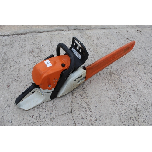 41 - STIHL MS 391 CHAINSAW IN WORKING ORDER  NO VAT