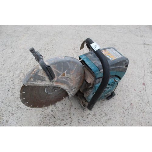 42 - MAKITA CUT OFF SAW IN WORKING ORDER  NO VAT