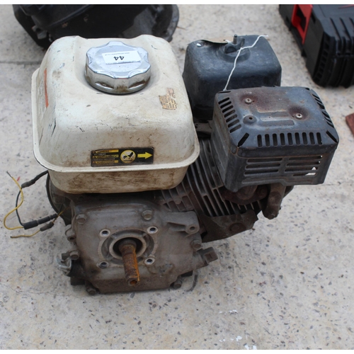 44 - HONDA GX 200 ENGINE IN WORKING ORDER  NO VAT